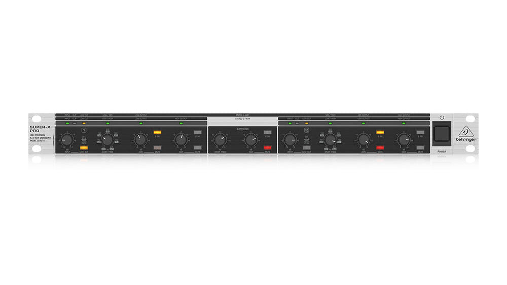 Behringer Super‑X PRO CX2310 active crossover — Ken