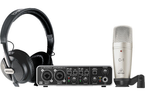 Behringer U‑Phoria Studio Pro recording and podcasting bundle — Kenya