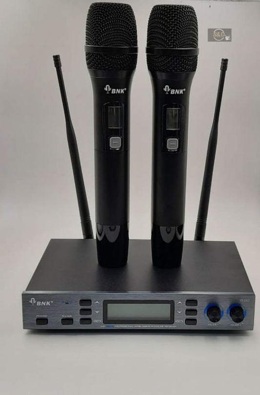 BNK IS-20 Professional Wireless Handheld Microphone System