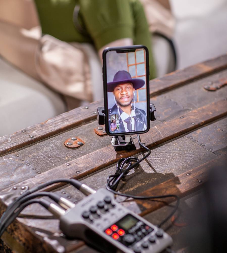 Zoom PodTrak P4 — Portable Podcast Recorder with 4 Mic Inputs & Sound Pads, Nairobi Delivery