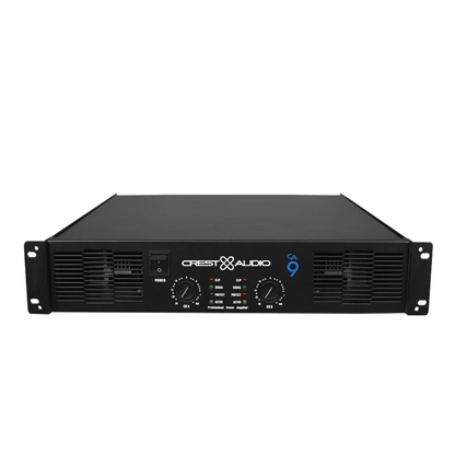 Crest Audio CA9 front view — power amplifier Kenya