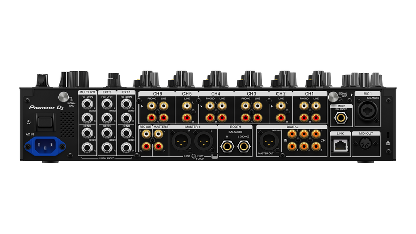 Pioneer DJM‑V10‑LF — 6‑Channel Professional Mixer with Long Faders