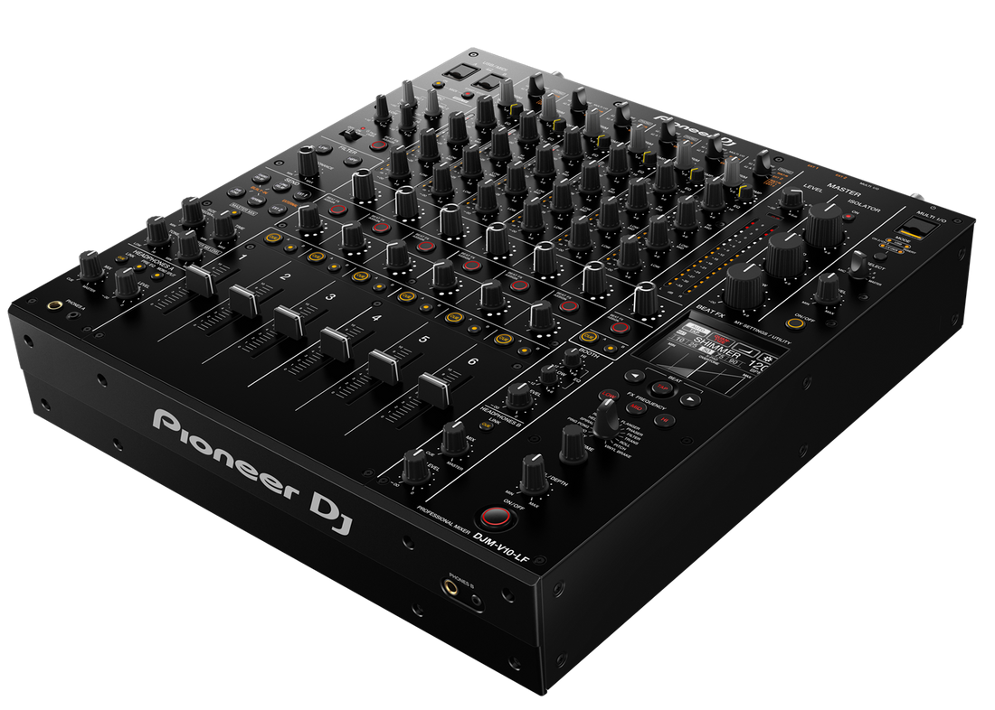 Pioneer DJM‑V10‑LF — 6‑Channel Professional Mixer with Long Faders