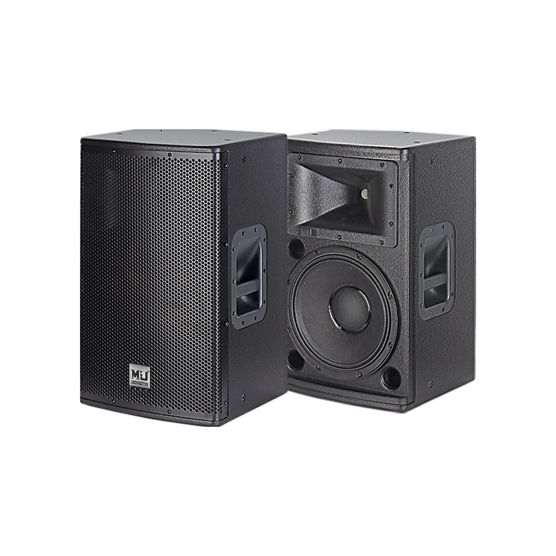 ELX115 front view showing 15" woofer and horn waveguide.