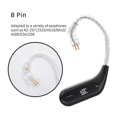 KZ AZ09 5.4 Bluetooth TWS Module – Detachable Wireless Earhook Adapter in Kenya (15–25 Days Delivery)