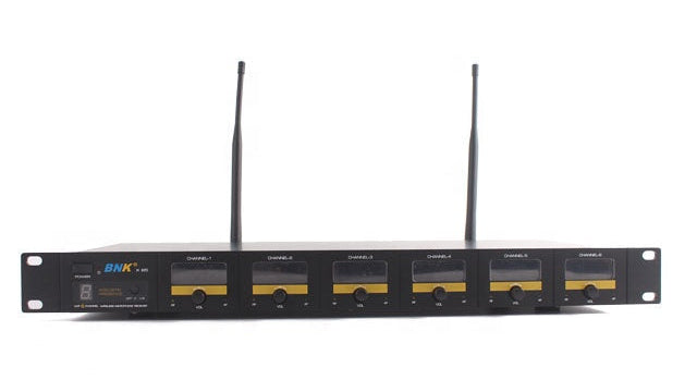BNK X85 — 6‑in‑1 UHF Wireless Microphone System, Nairobi Delivery