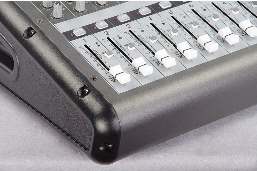 PMR‑1260 Powered Mixer — 12‑Channel, 650W + 650W, DSP Effects, USB Player, Nairobi Delivery