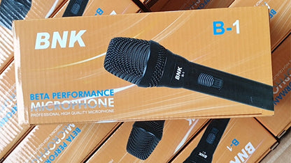 BNK B1 — Dynamic Vocal Microphone (Cardioid, Stage & Studio Use)