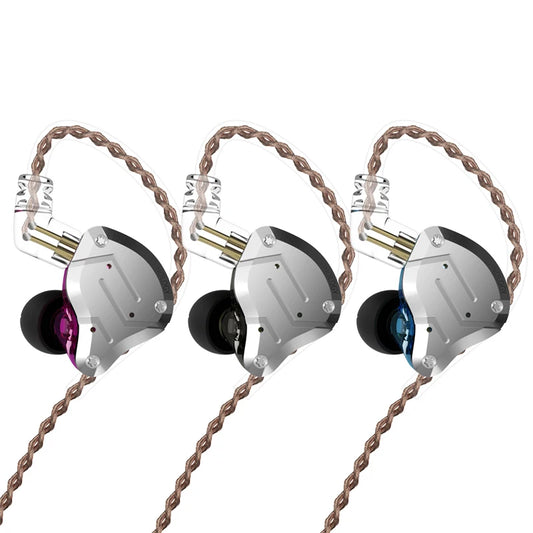 KZ ZS10 Pro In-Ear Monitors – 5 Driver Hybrid IEM Earphones in Kenya (15–25 Days Delivery)