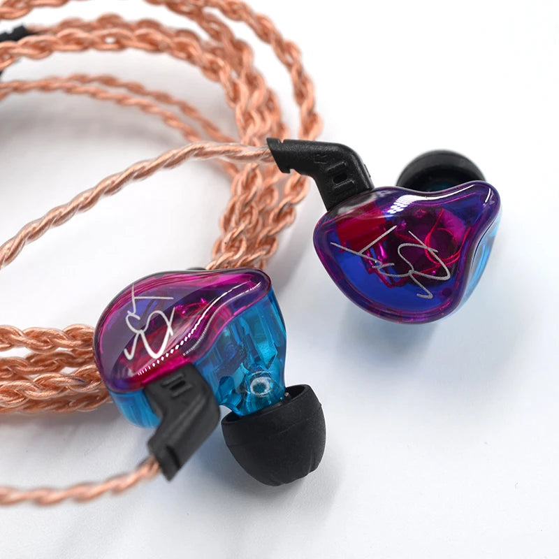 KZ ZST X Hybrid In‑Ear Earphones (Hanging / Ear‑Hook Style)