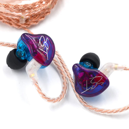 KZ ZST X Hybrid In‑Ear Earphones (Hanging / Ear‑Hook Style)
