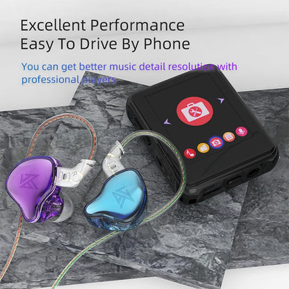 KZ EDC Wired Earphones — Hybrid‑Tuned 10 mm Dynamic In‑Ear Monitor
