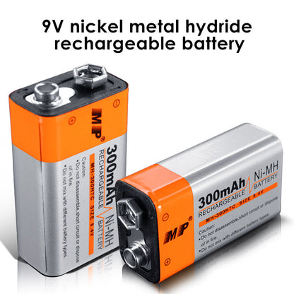 Rechargeable Multi‑Power 9V Battery — Long‑Life Ni‑MH 9V Cell, Multi‑Use, Nairobi Delivery