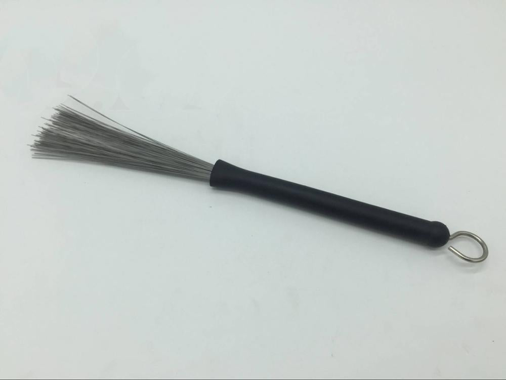 Jazz Drum Brushes — Wire & Nylon Options (Retractable, Acoustic Use)