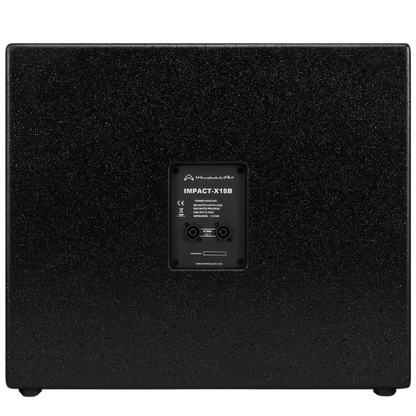 Wharfedale IMPACT‑X18B — 18" Passive Subwoofer (500W AES)
