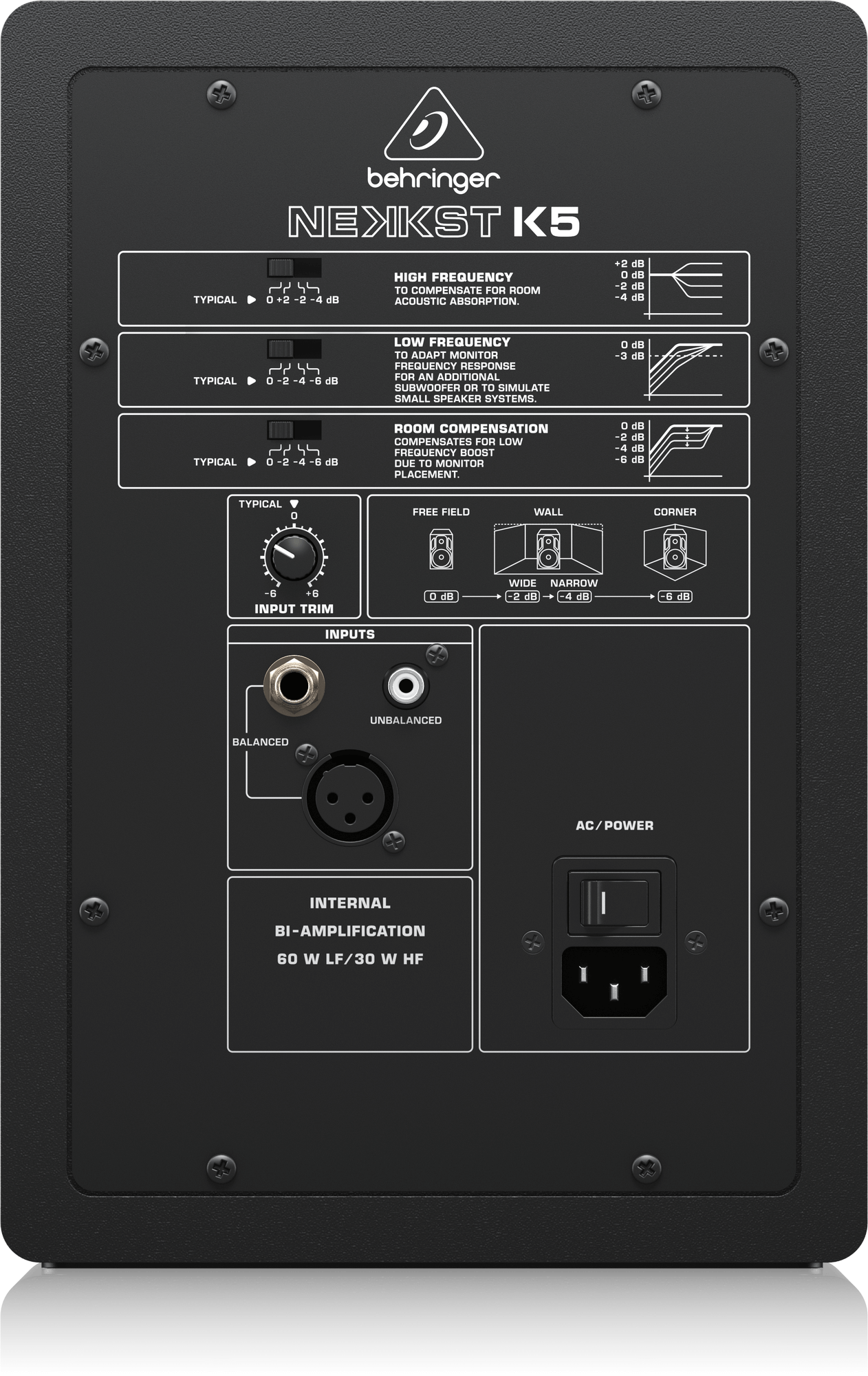 Behringer NEKKST K5 5″ Bi-Amplified Powered Studio Monitor