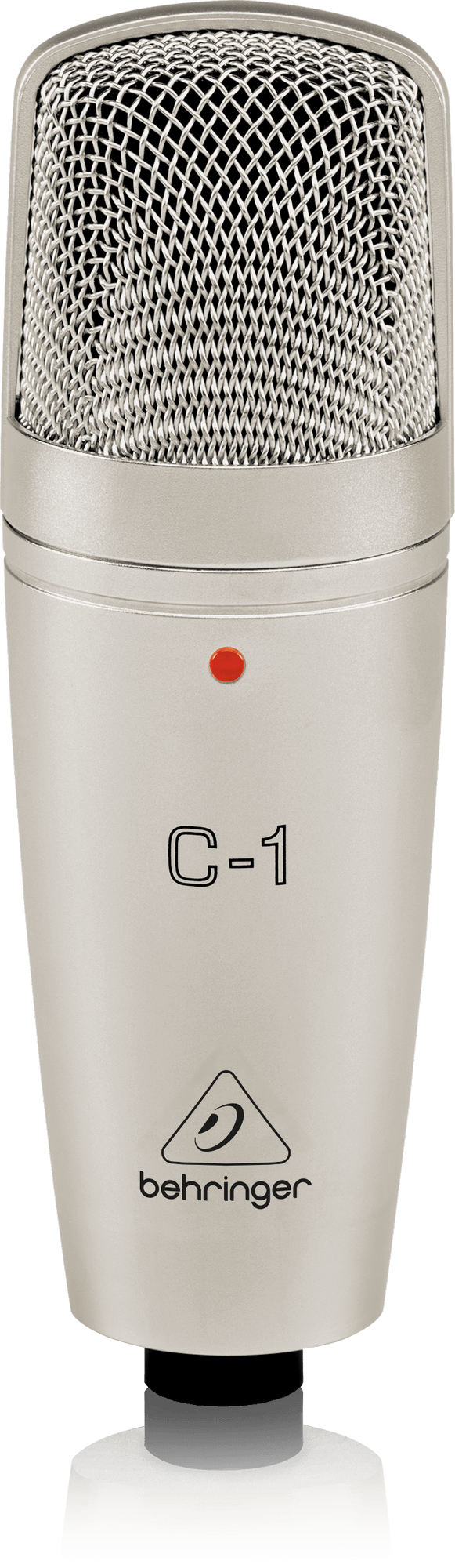 Behringer C-1 Studio Mic with sleek metal body