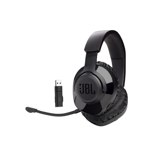 JBL Quantum 350 Wireless Over-Ear Gaming Headset with Detachable Boom Microphone