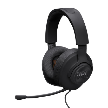 JBL Quantum 100M2 Wired Over-Ear Gaming Headset with Detachable Boom Microphone