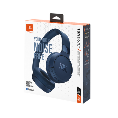 JBL Tune 670NC Wireless Adaptive Noise Cancelling On-Ear Headphones