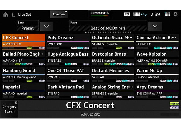 Yamaha MODX M8 — 88‑Key Synthesizer (Graded Hammer Action)