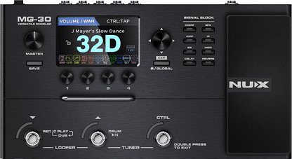 NUX MG-30 Guitar Multi-Effects Processor Pedal