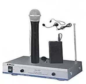 Max DH‑767 receiver front view — wireless mic kit Kenya