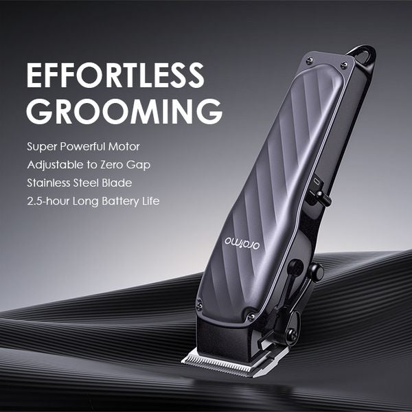 Oraimo SmartClipper 2C OPC‑CL30C — Professional Cordless Hair Clipper, 2000mAh, Zero‑Gap Blade, 4 Guide Combs, Nairobi Delivery