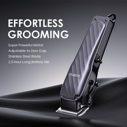Oraimo SmartClipper 2C OPC‑CL30C — Professional Cordless Hair Clipper, 2000mAh, Zero‑Gap Blade, 4 Guide Combs, Nairobi Delivery