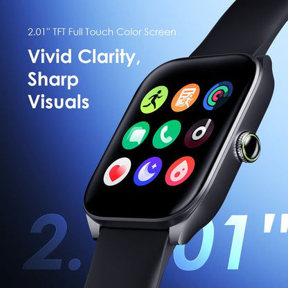 Oraimo Watch 5N — 2.01'' TFT Smartwatch with IP68 Water Resistance & Fitness Tracking, Nairobi Delivery