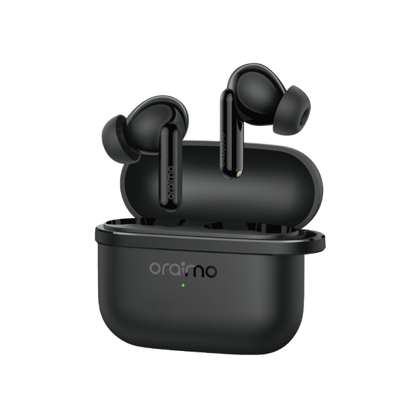 Oraimo SpaceBuds Lite earbuds front view — wireless earbuds Kenya