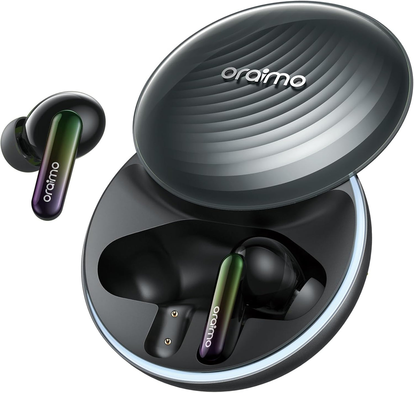 Oraimo SpaceBuds OTW‑630 earbuds front view — ANC earbuds Kenya
