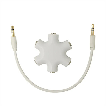 3.5mm Earphone Audio Splitter Adapter – 1 to 2/3/4/5 Jack in Kenya | 15–25 Days Delivery