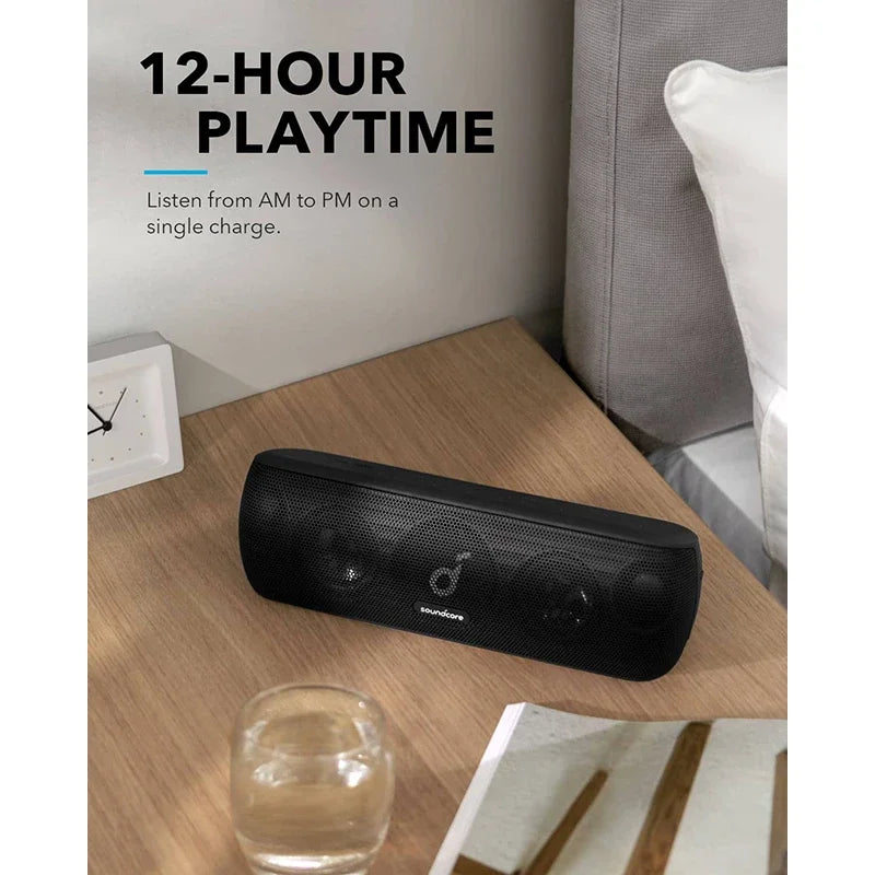 Anker Soundcore Motion+ Plus Portable Bluetooth Speaker with Hi-Res 30W Audio