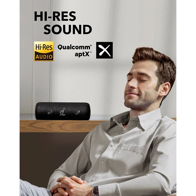 Anker Soundcore Motion+ Plus Portable Bluetooth Speaker with Hi-Res 30W Audio
