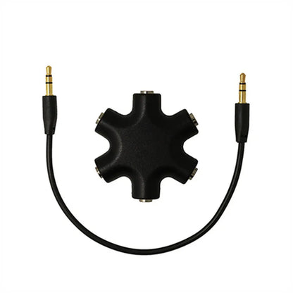 3.5mm Earphone Audio Splitter Adapter – 1 to 2/3/4/5 Jack in Kenya | 15–25 Days Delivery