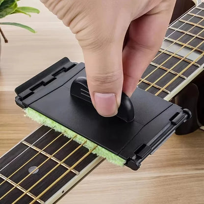 Miwayer Guitar String Cleaner — Multi‑Instrument String & Fretboard Cleaning Tool
