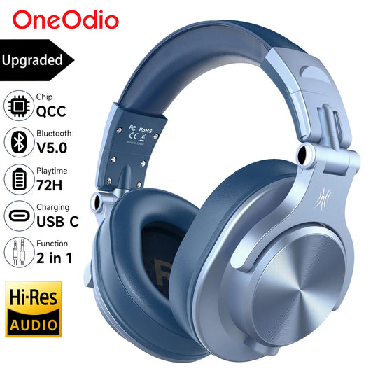 OneOdio A70 Wireless Bluetooth 5.2 Headphones – Studio & Everyday Use | Kenya Delivery