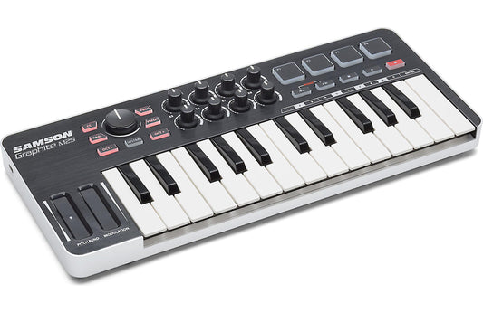 Samson Graphite M25 25‑key mini USB MIDI controller — Kenya