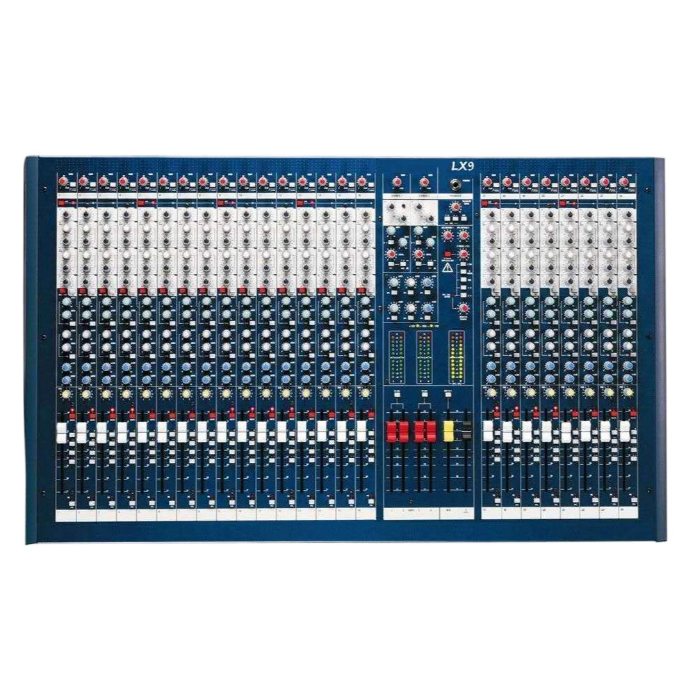 Soundcraft LX9‑24 channel analog mixer — Kenya