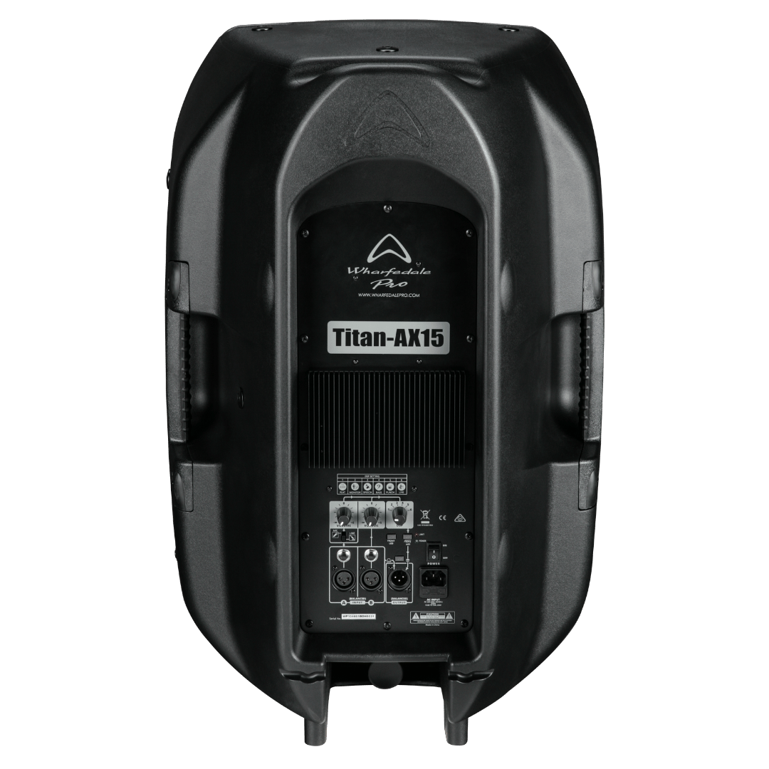 Wharfedale TITAN‑AX15 — 15" Active PA Speaker (DSP, 350W Continuous)