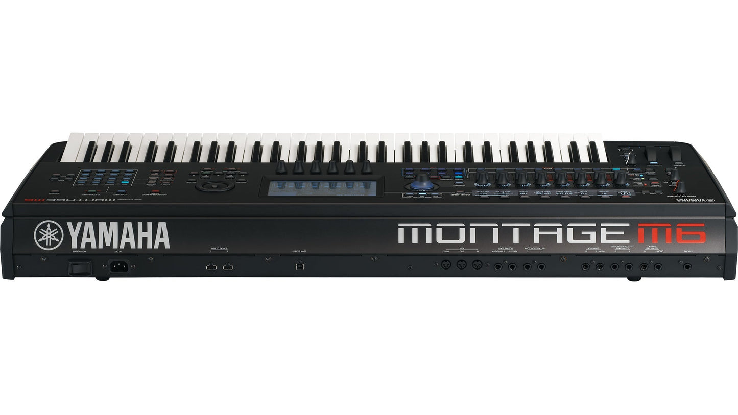 Yamaha Montage M6 — 61‑Key Flagship Synthesizer (Aftertouch)