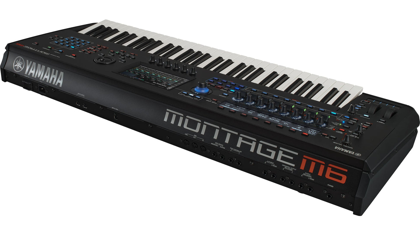 Yamaha Montage M6 — 61‑Key Flagship Synthesizer (Aftertouch)
