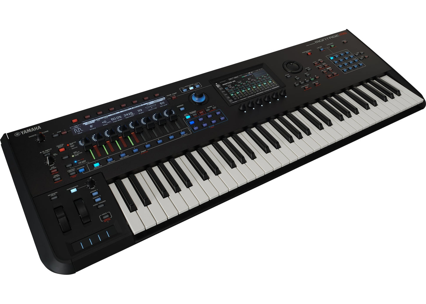 Yamaha Montage M6 — 61‑Key Flagship Synthesizer (Aftertouch)