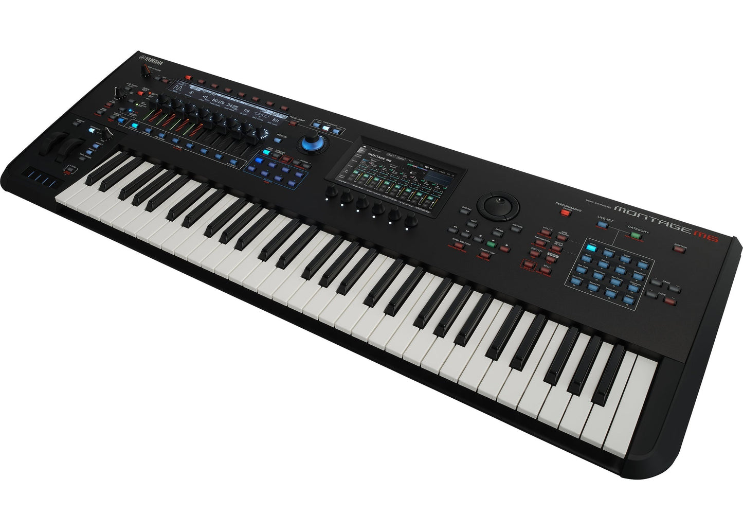 Yamaha Montage M6 — 61‑Key Flagship Synthesizer (Aftertouch)