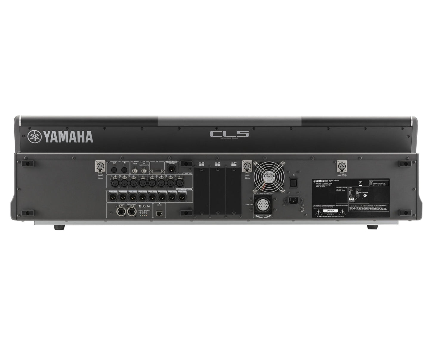 Yamaha CL5 — 72‑Channel Digital Mixer with Dante Networking