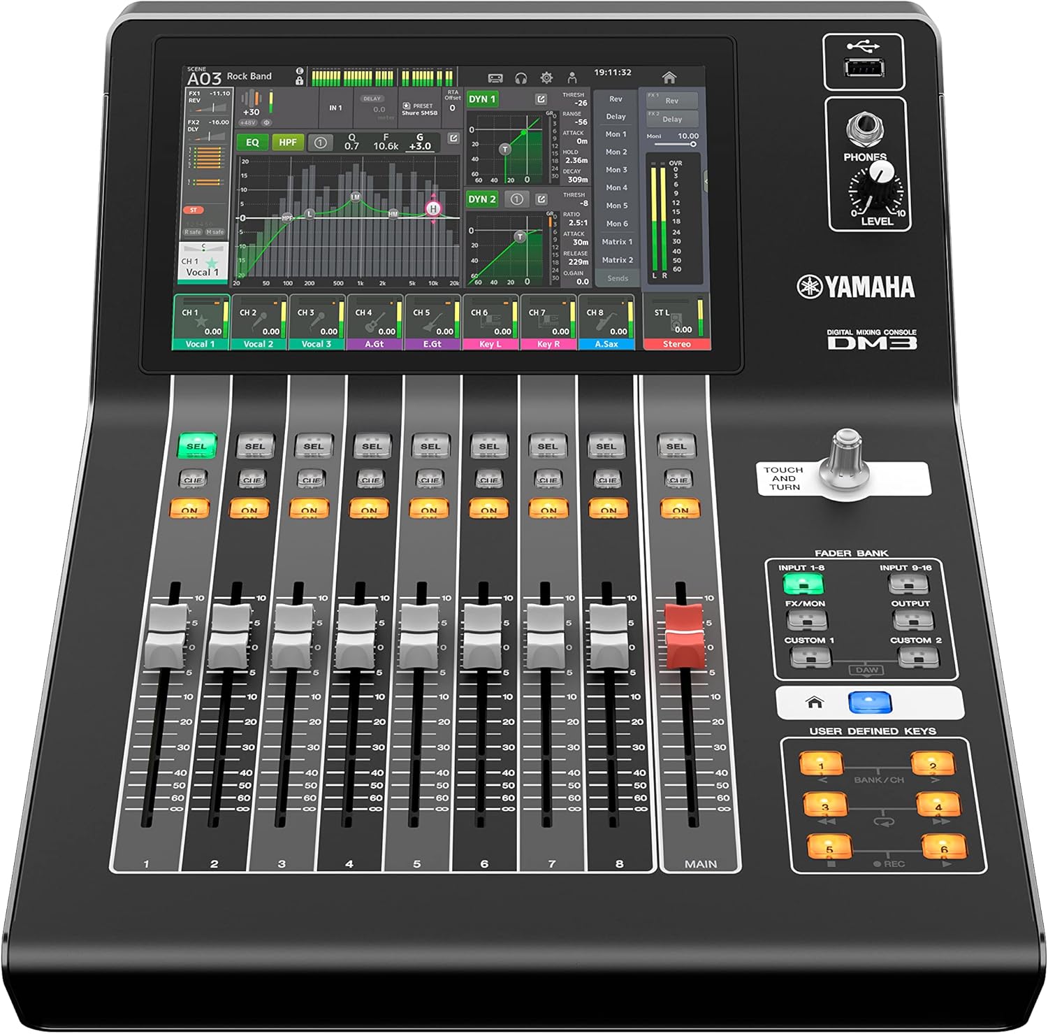 Yamaha DM3 Standard 22‑channel compact digital mixer — Kenya