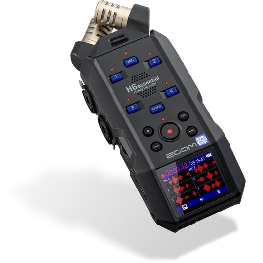 Zoom H6essential 6‑track 32‑bit float handy recorder with X/Y mic — Kenya
