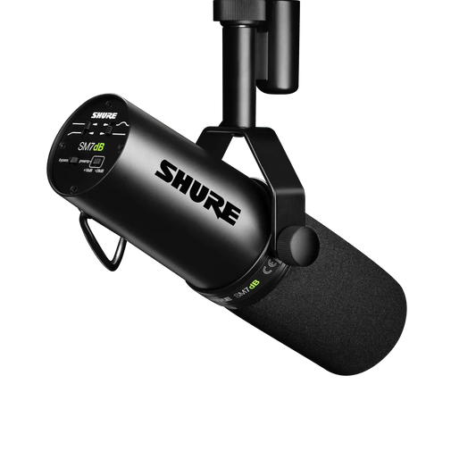 Shure SM7dB Dynamic Vocal Microphone with Built-in Preamp