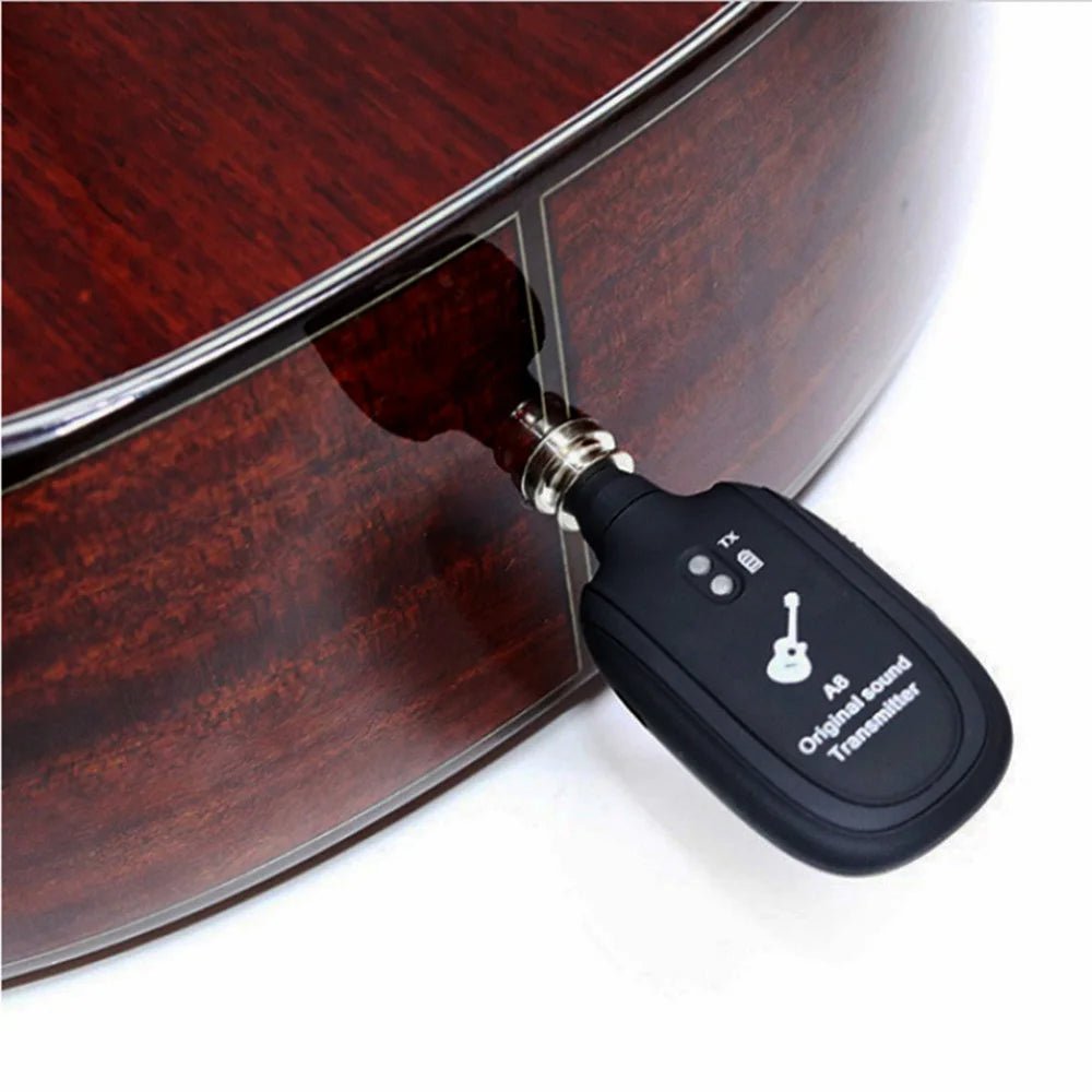 A8 Wireless Guitar Transmitter & Receiver – High-Fidelity Audio System for Guitars, Bass & Electric Instruments - ZAMAR AUDIO SOLUTIONS
